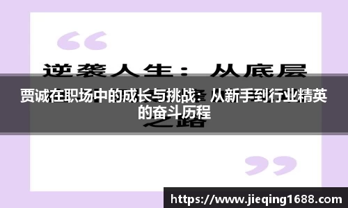zoty中欧贾诚在职场中的成长与挑战：从新手到行业精英的奋斗历程